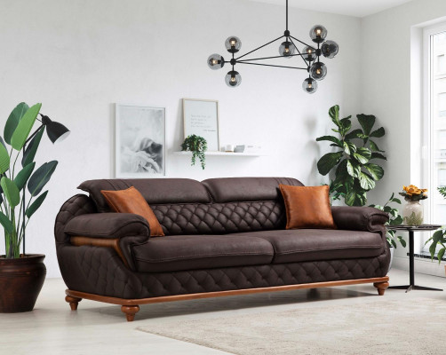 Sofy Tapicerowane do Salonu Nowoczesna Sofa Trzyosobowa Sofa Luksusowa Podkładka Meble
