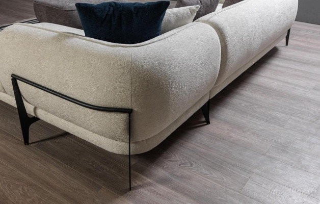 Salon Narożnikowa kanapa Sofy Tapicerowane w kształcie litery L Luksusowe Nowoczesne Meble Sofa Kanapa