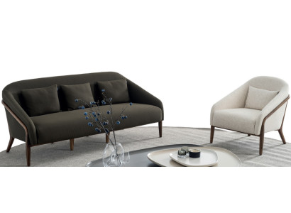 Luksusowy Zestaw do Salonu Sofa Fotel Nowoczesny Design 3+1 miejsce do siedzenia Meble Nowość