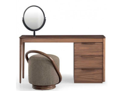 Luksusowy zestaw Sypialnia Toaletka z Lustro Stołek Modern Design