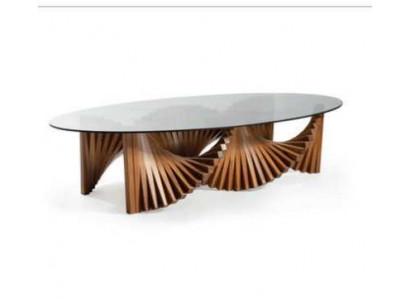 Designerski stolik kawowy do salonu stolik kawowy luksusowy stolik kawowy Tabela 157x80cm