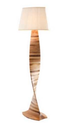 Luksusowa lampa podłogowa do salonu nowoczesny design Lampa podłogowa z drewna