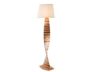 Luksusowa lampa podłogowa do salonu nowoczesny design Lampa podłogowa z drewna