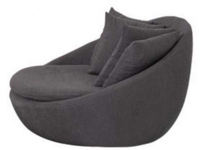 Fotel Podkładka miejsce siedzące Modern Design Grey Lounge Luxury Living Room Club