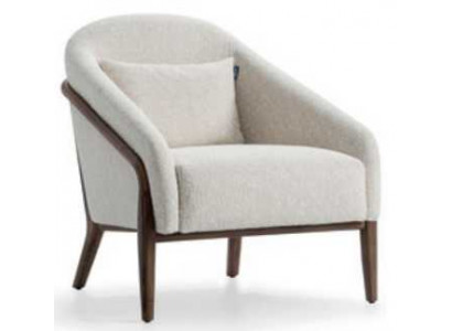 Fotel Podkładka miejsce do siedzenia Nowoczesny Design Grey Lounge Luksusowy Salon