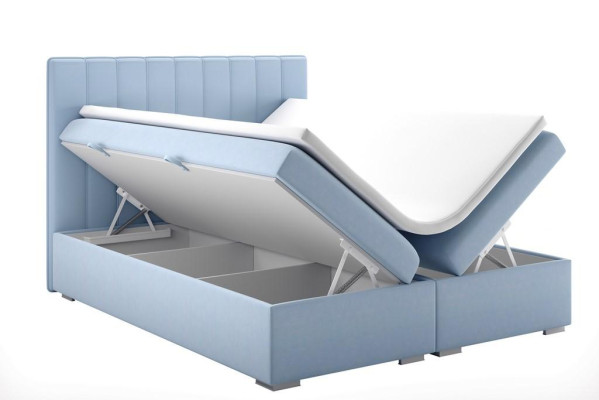 Podwójne łóżko Sypialnia Designer Łóżko Modern Box Spring Bed Luxury Meble