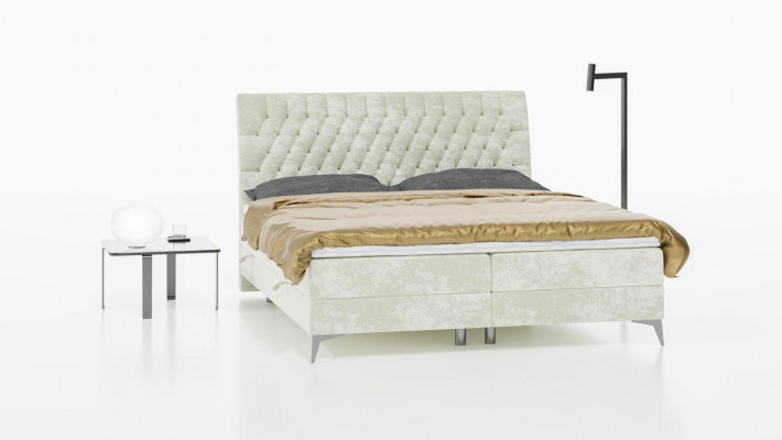 Chesterfield Łóżko Podkładka Design luksusowe Podwójne łóżko Sypialnia z łóżkiem sprężynowym