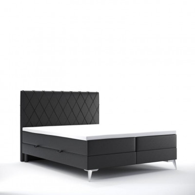 Sypialnia Łóżko Luxury Meble Podkładka Materiał Nowoczesny Design Łóżko Box Spring