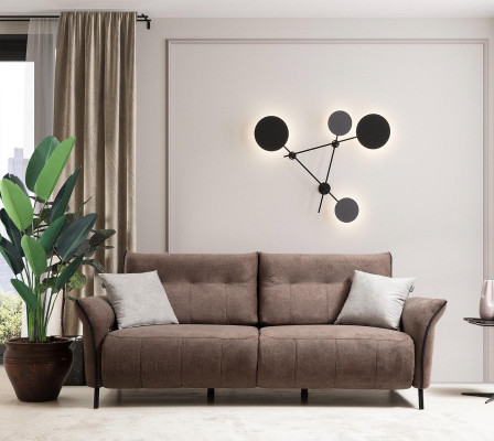 Sofa do Salonu Sofa Tapicerowana Nowoczesna Designerska Kanapa Trzyosobowa Meble Nowe