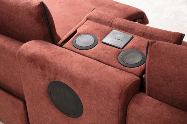 Designerska Sofa do Salonu Nowa Tapicerowana Sofa Czteroosobowa Kanapa Nowoczesne Meble