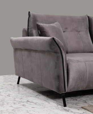 Sofa Kanapa Salon Trzyosobowa Sofa Tapicerowana Luksusowy Design Meble Nowoczesne Włókienniczy