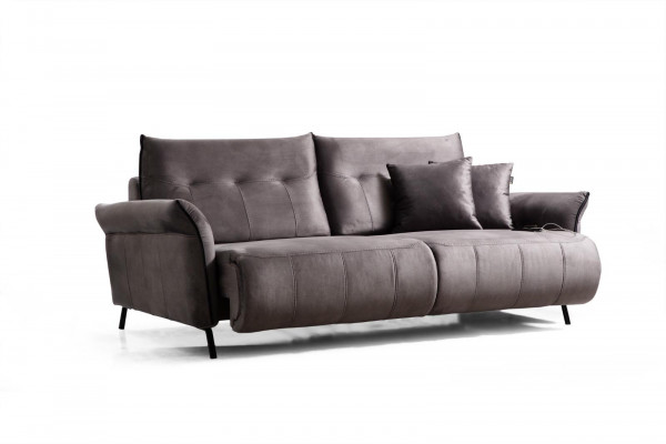 Sofa Kanapa Salon Trzyosobowa Sofa Tapicerowana Luksusowy Design Meble Nowoczesne Włókienniczy