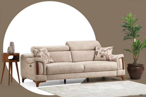 Zestaw sofowy do salonu trzyosobowa sofa kompletna jednoosobowa Fotel Włókienniczy Meble