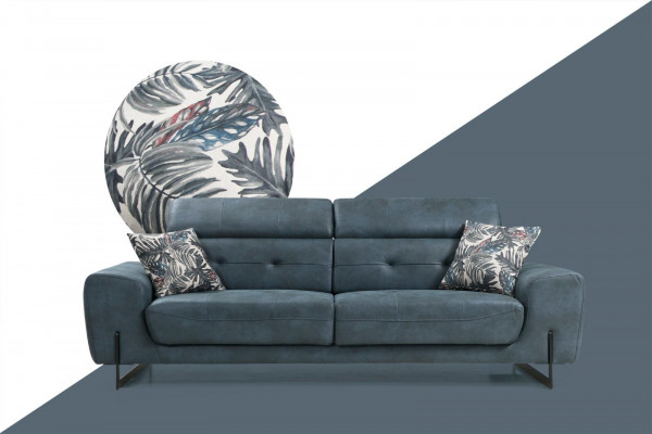 Zestaw sofowy 2-częściowa trzyosobowa sofa do salonu designerskiego Fotelu Włókienniczego Meble