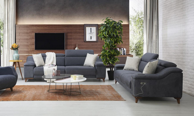 Design Sofa Trzyosobowa Kanapa Podkładka Nowoczesne Sofy Włókiennicze do Salonu Nowe Meble