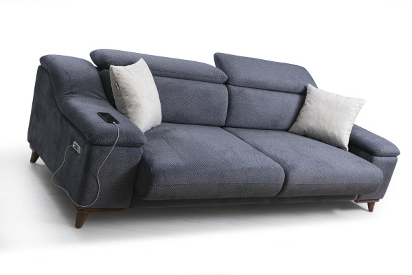 Sofa trzyosobowa kanapa salonowa Meble tapicerowane włókiennicze Modern Meble Nowe