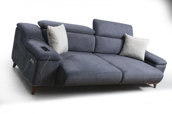 Kompletna Sofa Do Salonu Dwuczęściowa Trzyosobowa Nowoczesna Fotel Włókienniczy New Meble Couch