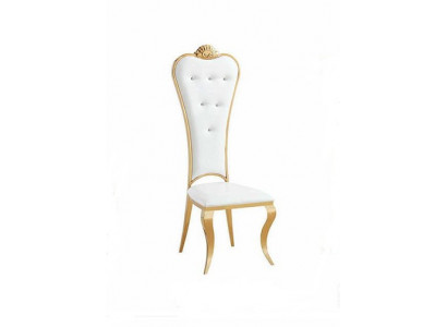 Krzesło Fotel Podkładka Drewno Classic Krzesła Luxury Stal nierdzewna Fotel