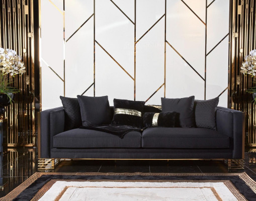 Zestaw sofowy 3+3+1 miejsce do siedzenia stolik kawowy Stolik Sofa Fotel Zestaw 5-częściowy.