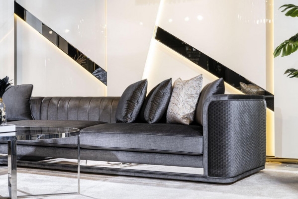 Salon Stoliki do kawy luksusowy design 3 sztuki. Drewno w stylu szarym Nowoczesny Tabela
