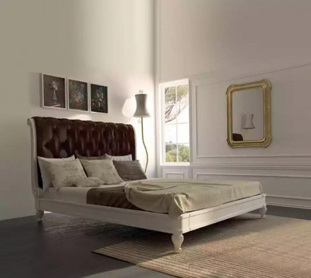 Design Łóżko Luksusowe łóżko Sypialnia Meble Umeblowanie Podwójne łóżko Nowość