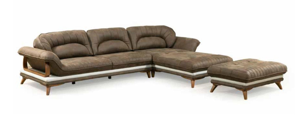 Narożnik kanapa Żywy krajobraz Podkładka Narożnik Sofa Ustawić Luksusowe Sofy L Shape
