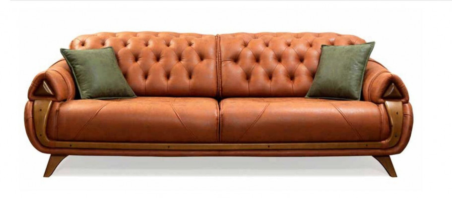 Zestaw sofowy 3+3 miejsce do siedzenia Sofa Kanapy Sofy Luksusowa Grupa Ustawić 2-częściowy