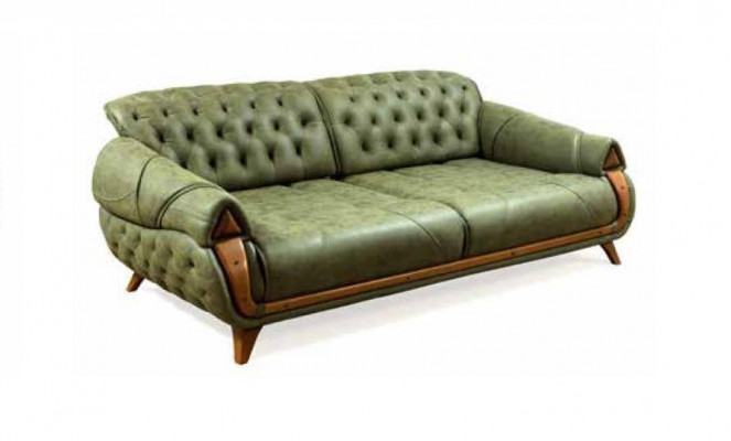 Klasyczna trzyosobowa sofa rozkładana Podkładka Meble salon 3 Siedziba