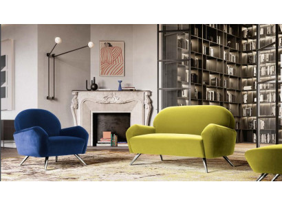 Designerska Sofa Nowoczesne Kanapy Zestaw mebli biurowych Zestaw sofowy 2+1 Włochy Meble