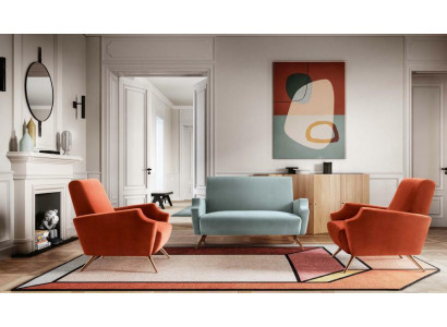 Zestaw sofowy 2+1+1 miejsce do siedzenia Sofa Siedziba Couch Podkładka Ustawić Modern Couches Nowość