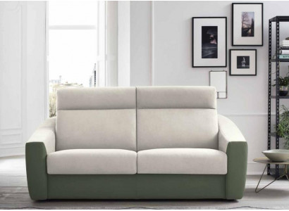 Designerska Sofa 2 miejsce do siedzenia Sofa Tkaninowa Rozkładana Dwuosobowa Meble Włoskie Nowa