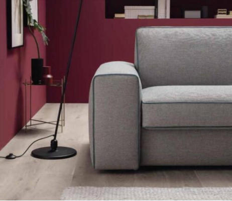 Sofa Trzyosobowa Podkładka Design Sofa Nowoczesne Sofy 3-osobowe Pokój Meble Szary Siedziba