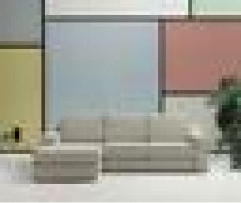 Design Włókienniczy Modern Couch Luxury Narożnikowa kanapa Meble w kształcie litery L Podkładka Beige alfitalia