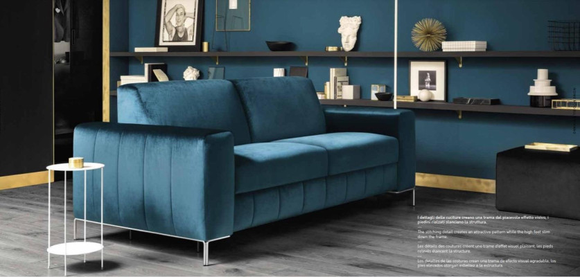 Designerska kanapa trzyosobowa Podkładka sofa 3-osobowa Siedziba sofy Pokój Meble Włochy Meble