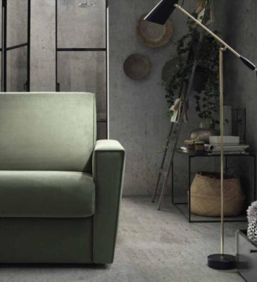 Meble Living Room Design Green Włókienniczy Alfitalia Modern Design Luksusowa Sofa 2 miejsce do siedzenia