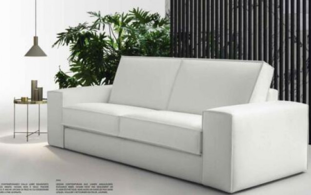 Sofa Sofa 3-osobowa Kanapa Podkładka Lounge Club Kanapy Sofy Design Meble Włoskie
