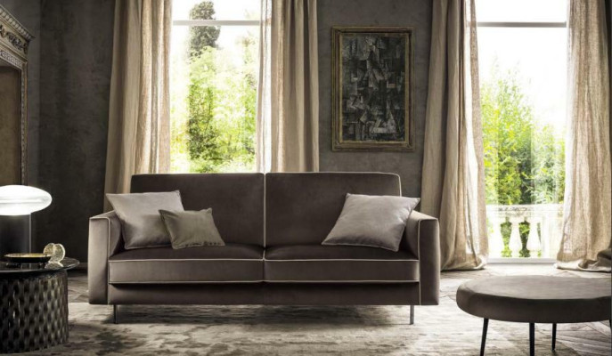 Włoski Sofa Design Luksusowa Podkładka Couch Nowoczesna Sofa 3 miejsce siedzące alfitalia Nowość