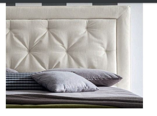 Łóżko Chesterfield 180x200cm Sleep Pokój Włókienniczy Materiał Łóżko Design Luxury Hotel