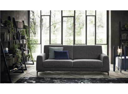 Design Szara Sofa 3 miejsce do siedzenia Nowoczesna Materiałowa Sofa Podkładka Sofy Luksusowe alfitalia