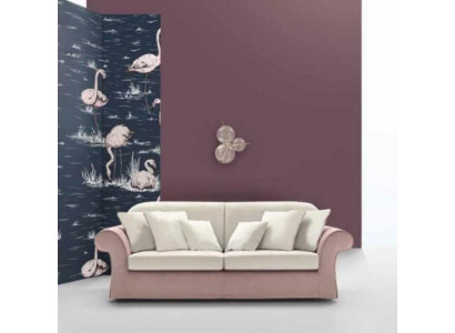 Klasyczne Meble tapicerowane Sofy Design Luksusowa Kanapa Sofa Włókienniczy Sofy Różowe 3 miejsce do siedzenia