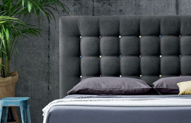 Chesterfield Luxury bed Sleep Pokój Włókienniczy Łóżko Podkładka Design Double Hotel