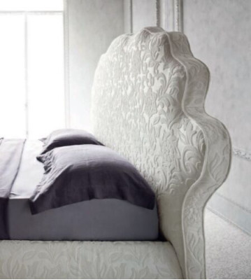 Luksusowe Włochy Design Meble Sypialnia Podwójne łóżko 160x200cm Meble z drewna tekstylnego