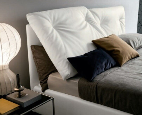 Luksusowe łóżko Sleep Pokój 160 x 200 cm Design Włókienniczy Łóżko Podkładka Double Hotel
