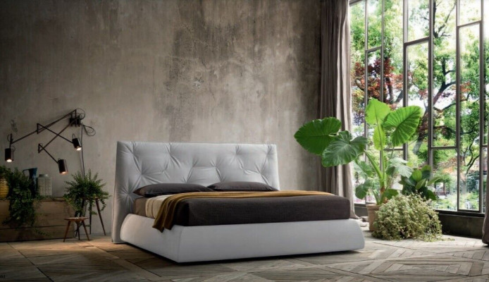 Designerskie meble Łóżko tapicerowane Rama luksusowe Łóżko Hotel Royal Meble Materiał łóżka