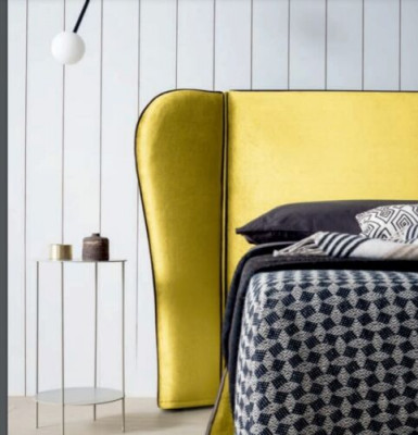 Meble Material Design Umeblowanie Łóżko tapicerowane Rama łóżka Luksusowe łóżko Hotel Royal