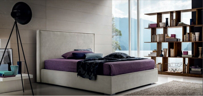 Łóżko 180x200 Sypialnia Małżeństwo Luksusowe łóżka hotelowe Double Łóżko Design Drewno Modern