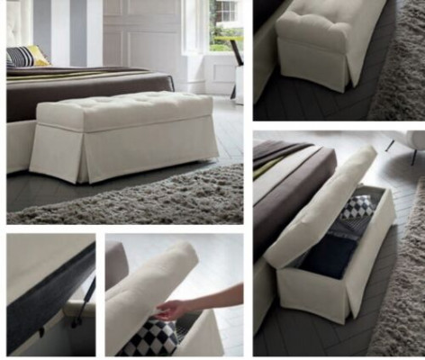 Luksusowy styl wiejski Stołek Meble Podnóżek Siedziba Kanapa