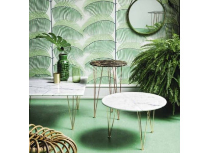 Luksusowe Stolik Design Meble stolik kawowy Salon Okrągłe Noble Art Modern