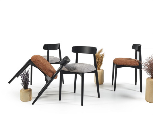 Modern Drewno Krzesło Luxury Podkładka Design Krzesła New Meble Podkładka New