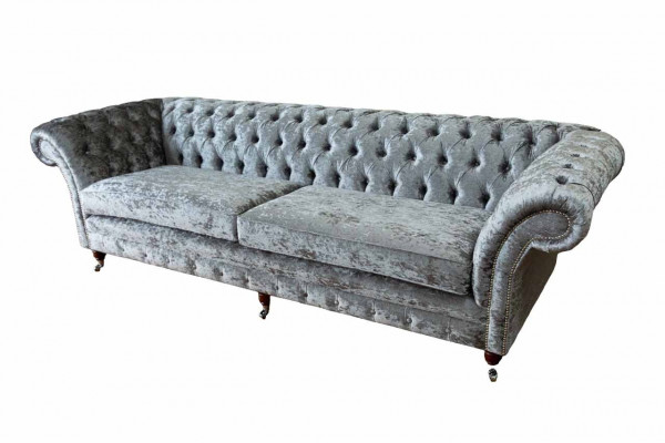 Sofa czteroosobowa Sofy 4 miejsce do siedzenia Chesterfield salon Material Design Siedziba
